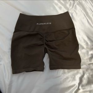 Alphalete mocha shorts